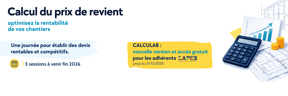 Formation Calcul du prix de revient CALCULAB