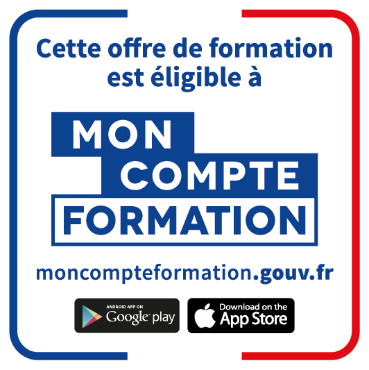 Cette offre de formation est éligible à Mon Compte Formation