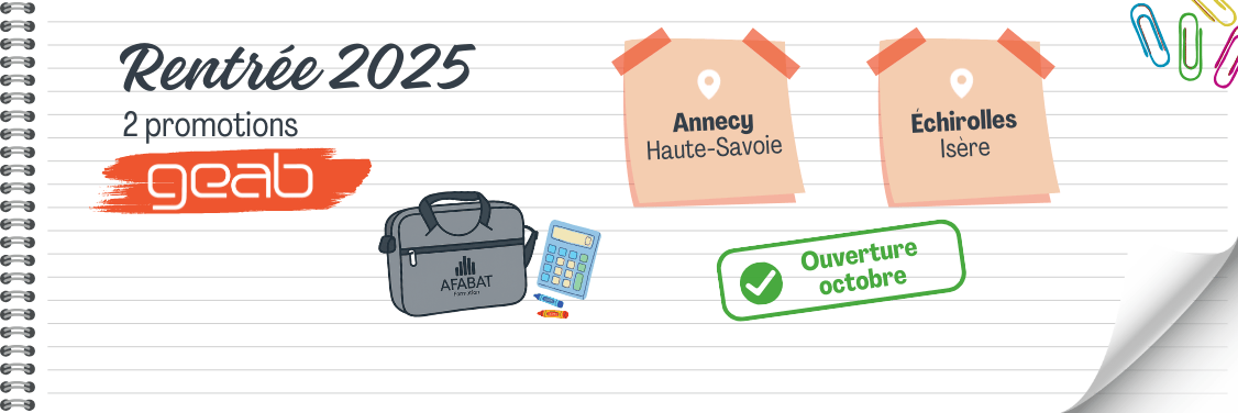 Formations GEAB Rentrée 2025