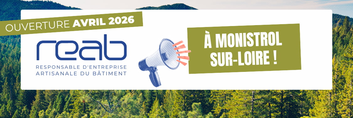 Formation REAB à Monistrol-sur-Loire - Responsable d'Entreprise Artisanale du Bâtiment