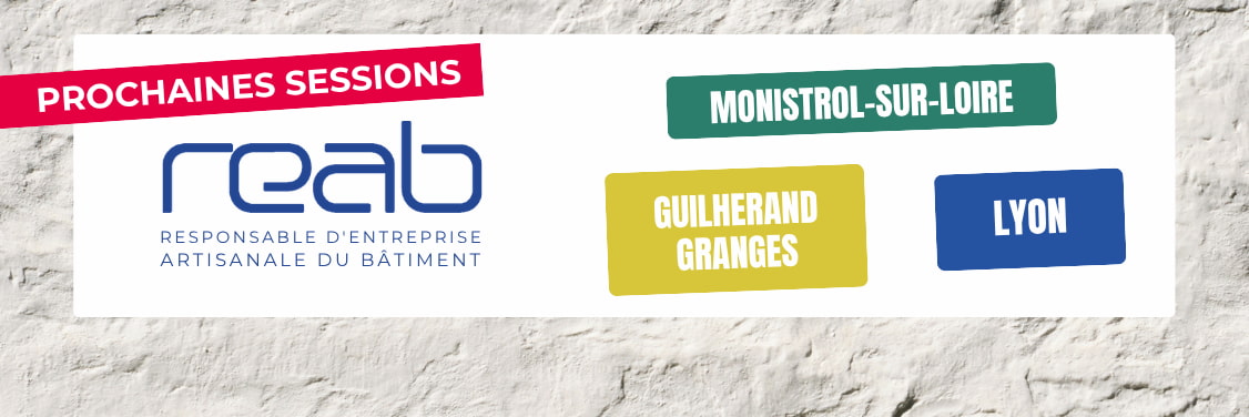 Formations REAB 2026 - Responsable d'Entreprise Artisanale du Bâtiment