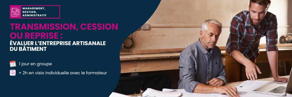 Formation Transmission, cession ou reprise